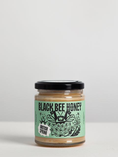 Black Bee Honey – British Spring Honey - 227g